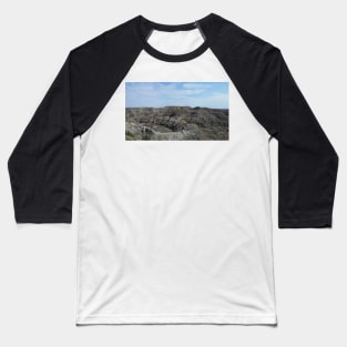 Rocky Landscape Baseball T-Shirt